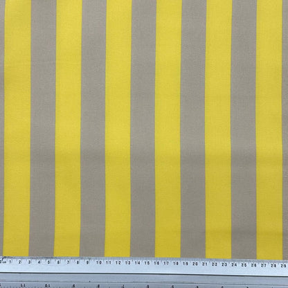 Yellow/Beige Stripes | Cotton