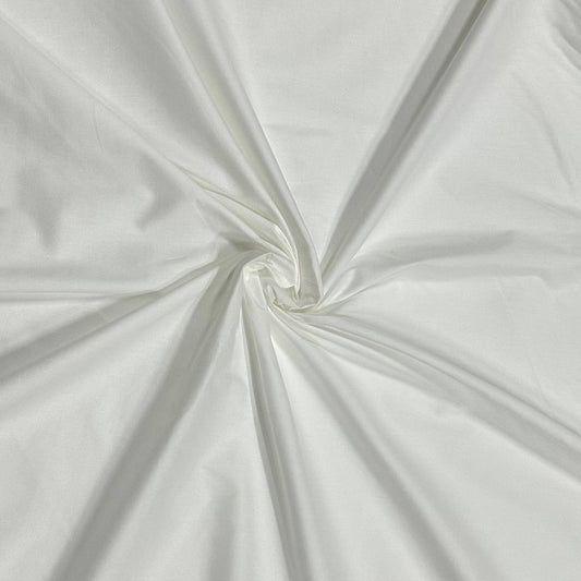 Eleganter weißer Baumwollstoff | Baumwolle