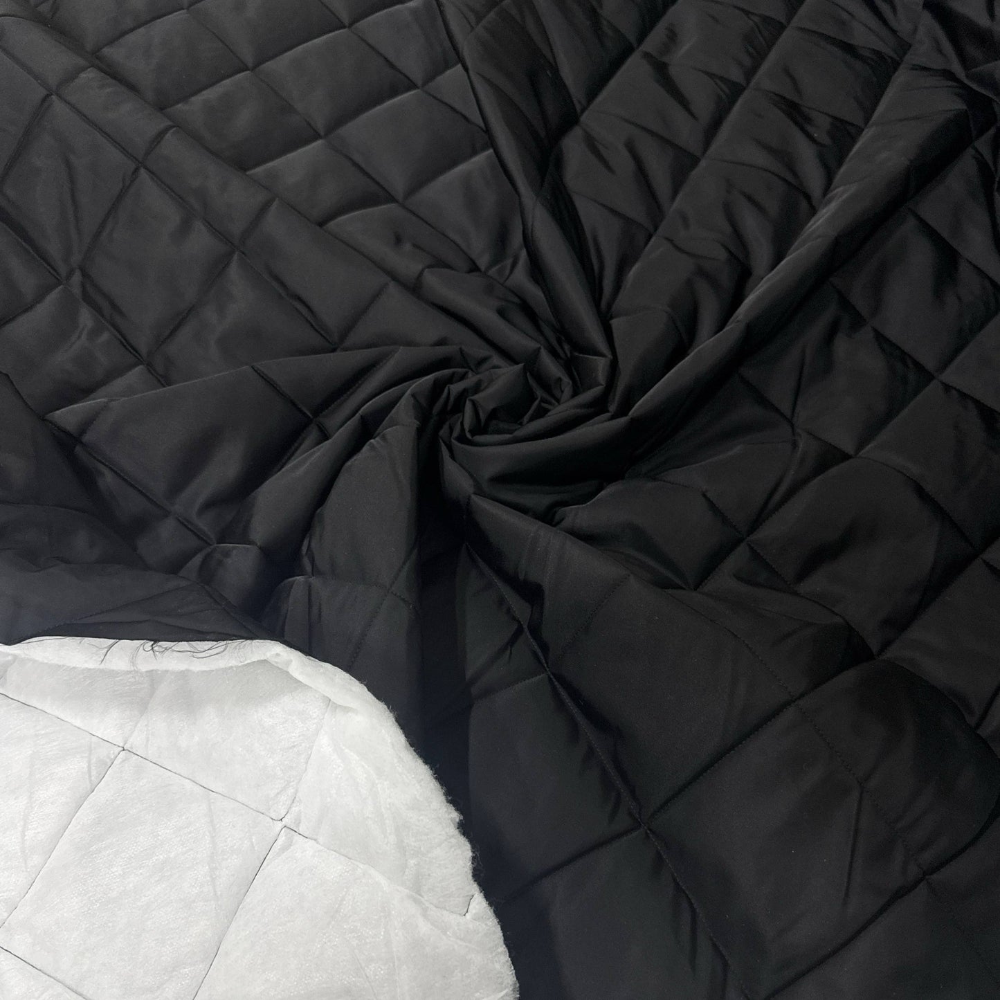 Steppstoff Rhombus (Schwarz)