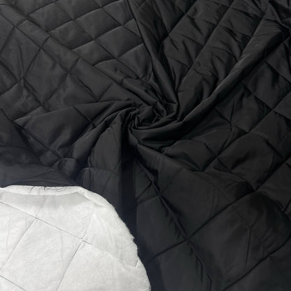 Steppstoff Rhombus (Schwarz)