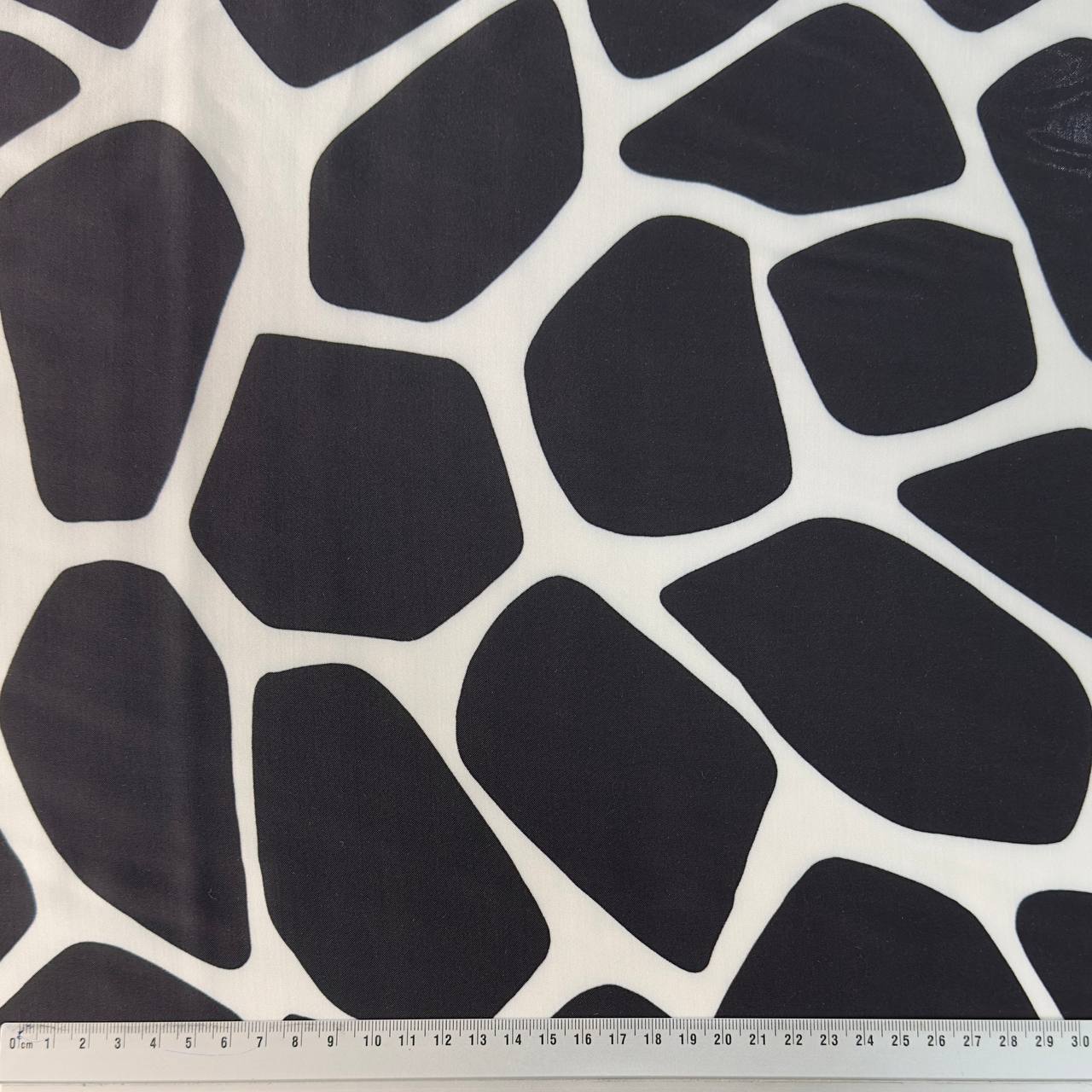 Black and White Giraffe | Viscose
