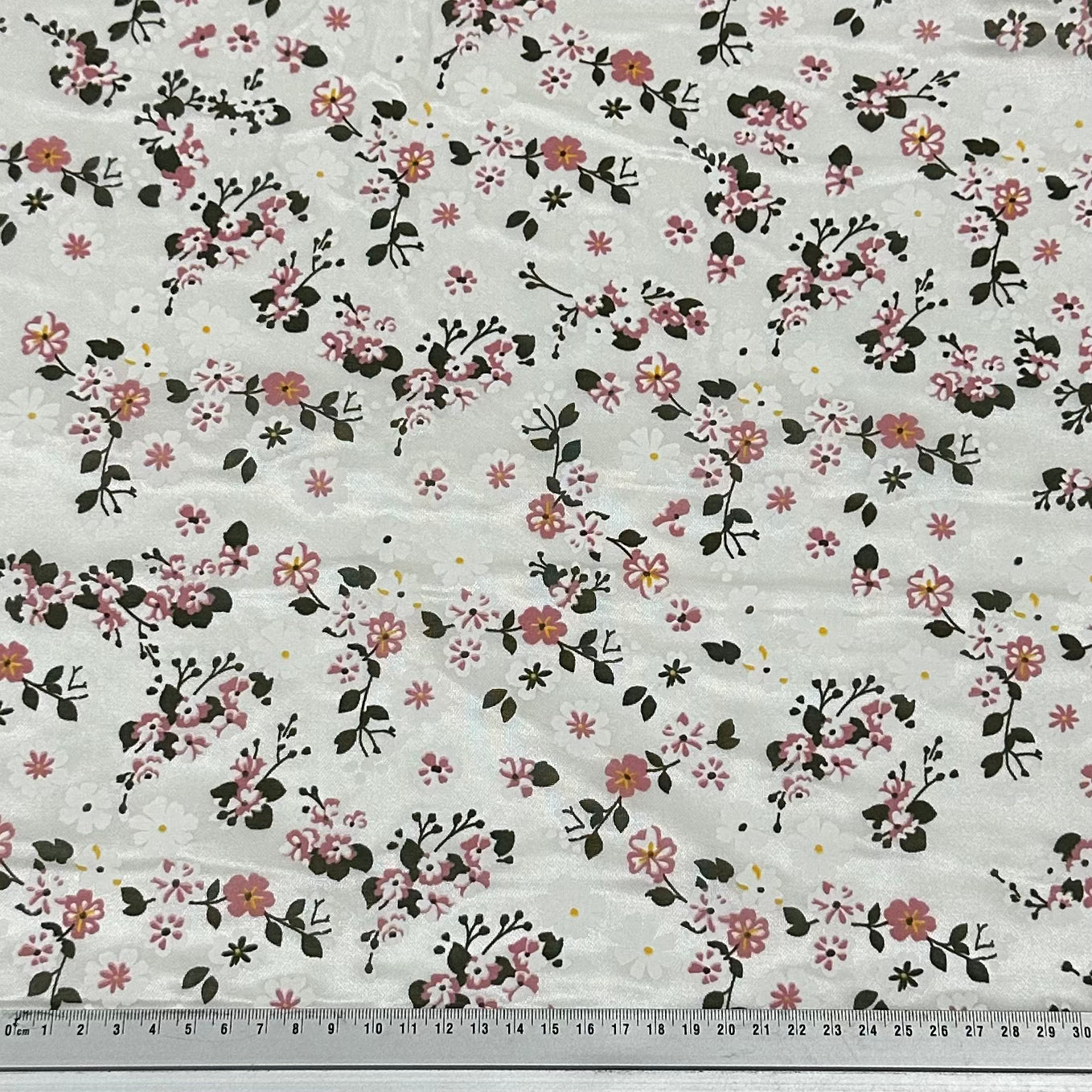 Cherry Blossom Satin | Viskose & Seide Mix