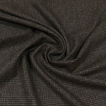Classic Glencheck - Eleganter Karostoff | Mantelstoff