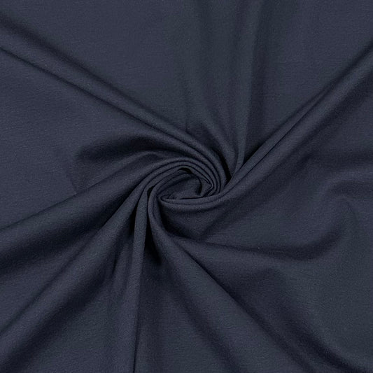 Eleganter weicher Dunkelblauer Mantelstoff