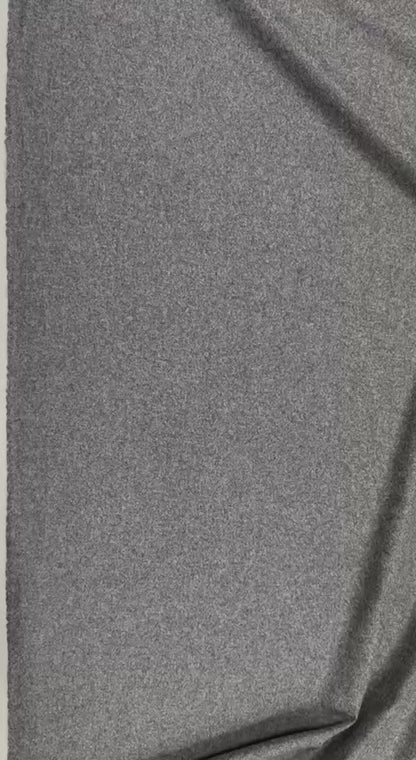 Edler Wollstoff in Anthrazitgrau | 100% Wolle