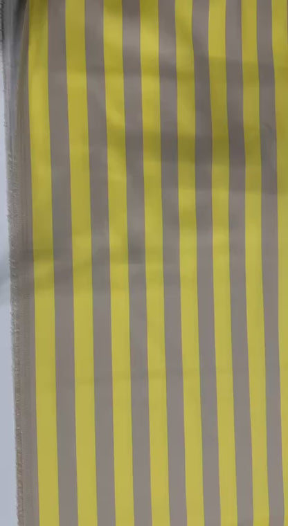 Yellow/Beige Stripes | Cotton