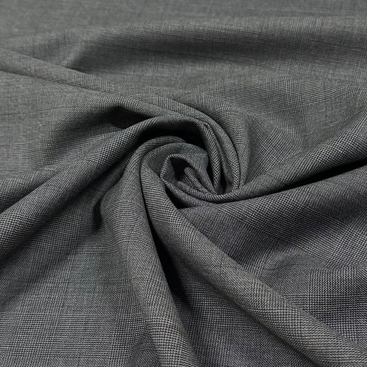 Feiner Anzugstoff Grau | Wolle